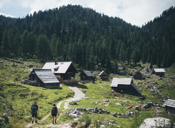 Wondrous Alps in hiking shoes